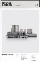 Okładka książki Brutal London: National Theatre