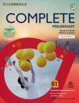 Okładka książki Complete Preliminary Student's Book Pack (SB wo Answers w Online Practice and WB wo Answers w Audio Download)