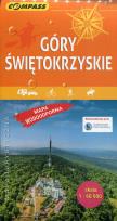 Okładka książki Góry Świętokrzyskie mapa turystyczna wodoodporna 1:60 000