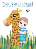 Opakowanie Karnet B6 Urodziny - Roczek chłopca