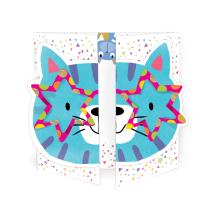 Okładka książki Karnet rozkładany - Kot