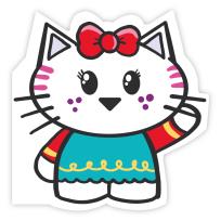 Okładka książki KARNET TWARDA OPRAWA KICIA