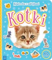 Okładka książki Kotki. Książeczka z naklejkami