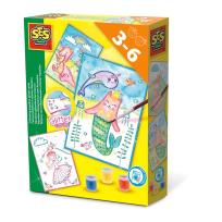 Opakowanie Kreatywna zabawa Kolorowanie brokatowych obrazków