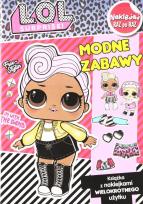 Okładka książki L.O.L Supririse! Naklejej raz po raz. Modne zabawy