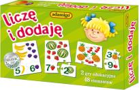 Opakowanie Liczę i dodaję - układanka edukacyjna