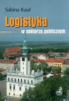 Okładka książki Logistyka w sektorze publicznym