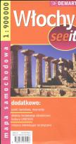 Okładka książki Mapa samochodowa - Włochy seeit 1:900000