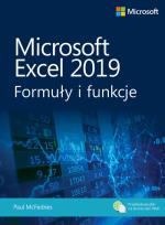 Okładka książki Microsoft Excel 2019 Formuły i funkcje