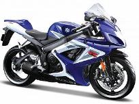 Opakowanie MOTOCYKL SUZUKI GSX-R750 SKALA 1:12 MAISTO 31101