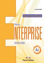 Okładka książki New Enterprise A2 Grammar Book + DigiBook
