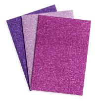 Opakowanie Notes z brokatem Glamtastic-Ametyst & Rodolit 3 sztuki