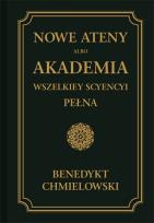 Okładka książki Nowe Ateny albo Akademia wszelkiey scyencyi pełna Część trzecia albo supplement