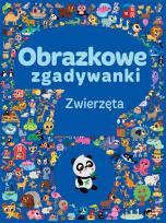 Okładka książki Obrazkowe zgadywanki. Zwierzęta