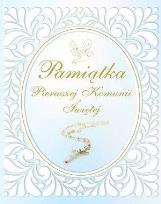 Okładka książki Pamiątka Pierwszej Komunii Świętej (różaniec)