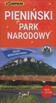 Okładka książki Pieniński Park Narodowy  Mapa wodoodporna 1:25000
