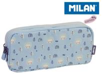 Opakowanie Piórnik 3 komorowy duży Berrywood niebieski MILAN