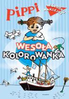 Okładka książki Pippi. Wesoła kolorowanka