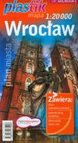 Okładka książki Plan miasta - Wrocław PLASTIK  DEMART