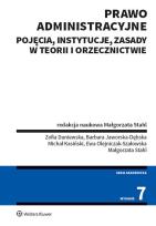 Okładka książki Prawo administracyjne. Pojęcia instytucje zasady..
