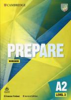 Okładka książki Prepare 3 A2 Workbook with Audio Download