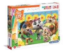 Opakowanie Puzzle 24 Maxi 44 koty