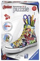Opakowanie Puzzle 3D Avengers 108 trampek
