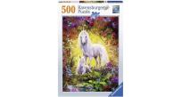Opakowanie Puzzle 500 Jednorożec i źrebię