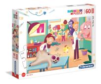 Opakowanie Puzzle Supercolor Maxi 60 To the Vet