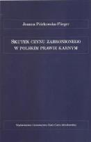 Okładka książki Skutek czynu zabronionego w polskim prawie karnym