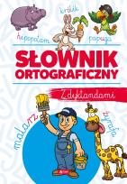Okładka książki SŁOWNIK ORTOGRAFICZNY Z DYKTANDAMI