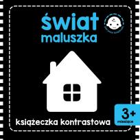 Okładka książki ŚWIAT MALUSZKA KSIĄŻECZKA KONTRASTOWA