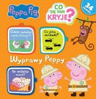 Okładka książki Świnka Peppa Co tam się kryje? Wyprawy Peppy