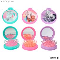 Opakowanie SZCZOTKA DO WŁOSÓW SKŁADANA MISS MELODY 8749C