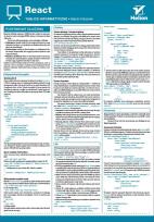 Okładka książki Tablice informatyczne. React