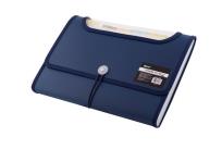 Opakowanie Teczka A4 12 przegródek granatowa D.RECT