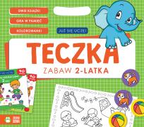 Okładka książki TECZKA ZABAW 2-LATKA JUŻ SIĘ UCZĘ