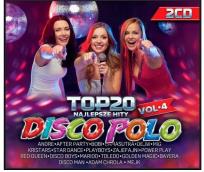 Opakowanie Top 20 Najlepsze Hity Disco Polo vol. 4 (2 CD)