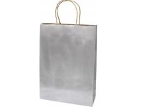 Opakowanie Torba prezentowa duża Eko srebrna