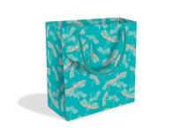 Opakowanie Torebka ozdobna mała Dragonflies aqua