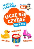 Okładka książki UCZĘ SIĘ CZYTAĆ WYRAZY
