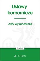 Okładka książki USTAWY KOMORNICZE AKTY WYKONAWCZE