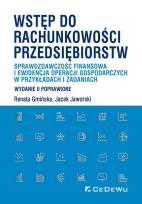 Okładka książki Wstęp do rachunkowości przedsiębiorstw.