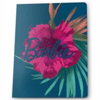 Opakowanie Zeszyt A5 w kratkę 60 kartek Barbie 5 sztuk