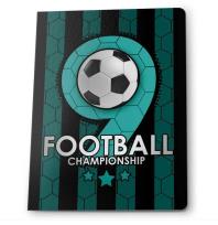 Opakowanie Zeszyt A5/16K kratka Football (5szt) PASO
