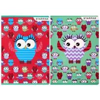 Opakowanie Zeszyt A5/32K kratka sowy (10szt)