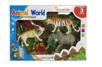 Opakowanie 3 zwierzęta + roślinność