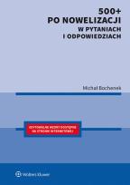 Okładka książki 500+ po nowelizacji w pytaniach i odpowiedziach