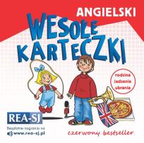 Okładka książki Angielski wesołe karteczki. Czerwony bestseller