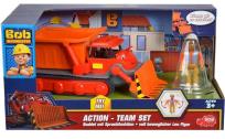 Opakowanie BOB Bob budowniczy Spychacz + figurka Leo